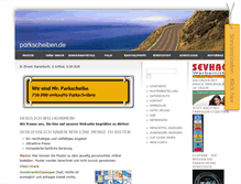 Tablet Screenshot of parkscheiben.de